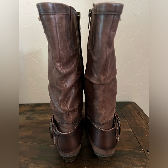 Pikolinos real leather mid calf boot. EU Size 38 - Picture 6 of 16